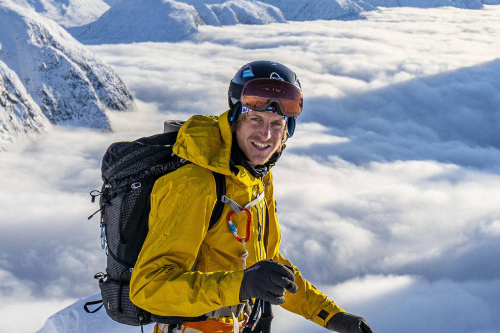 LIKER VANNTETTE SKO: Gjermund Nordskar løper gjerne med vanntette sko i fjellet på høsten. Foto: Vegard AasenFoto: Gjermund Nordskar
