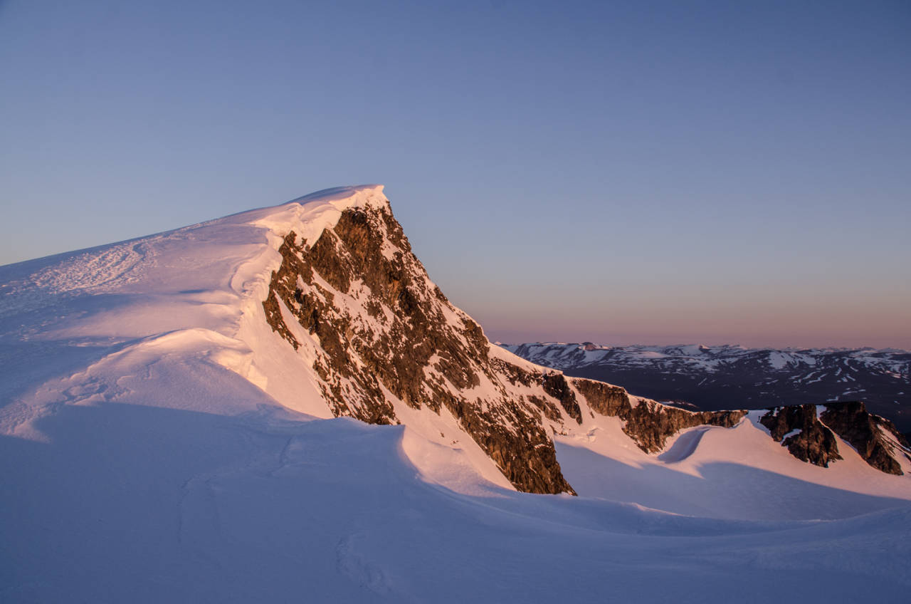 GLITTERTIND: Norges nest høyeste fjell. Foto: Louise Franklin glittertind fjell i jotunheimen