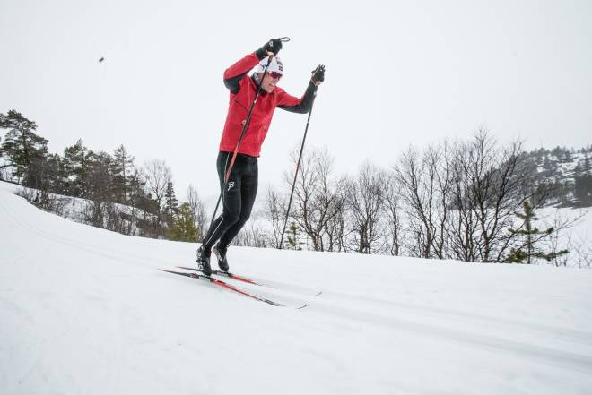 God på langrenn-staking