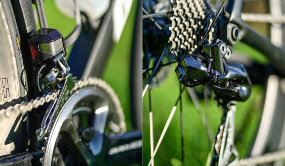 DI2: Elektroniske gir fra Shimano Gustav Idens Giant