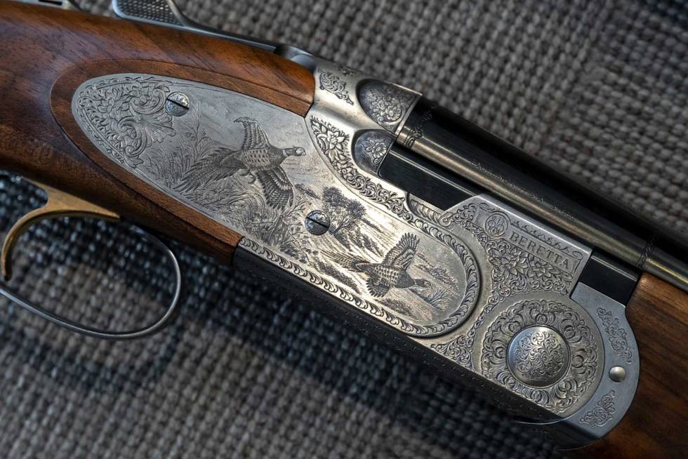 Forseggjort:Beretta 691 (ca 30.000 kr) er et våpen du definitivt ikke kommer til å skamme deg over å dra fram på jakta… Haglekjøp-3
