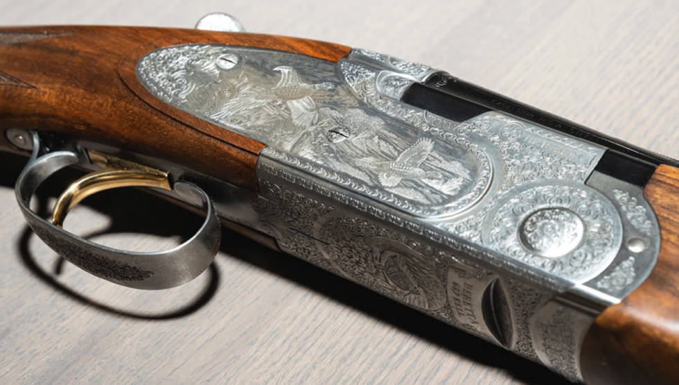 Sideplater: … men med en Beretta 687 EELL (drøyt 80.000 kr) er du garantert at noen på jaktlaget kommer til å sikle og stønne høylydt. Haglekjøp-4
