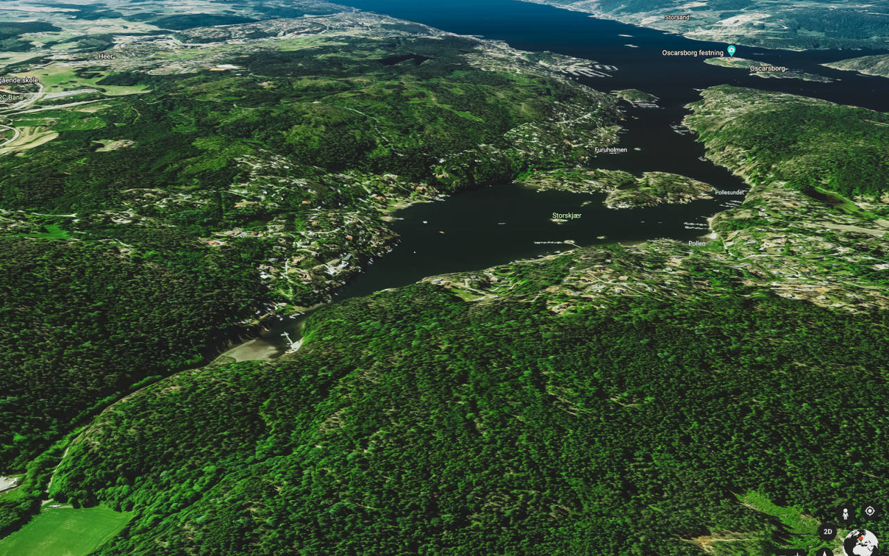 EN LITEN FJORDTARM: I Hallangspollen kan du finne ly for vinden, selv når det blåser som verst i Drøbaksundet. I Hallangspollen kan du finne ly for vinden, selv når det blåser som verst i Drøbaksundet.