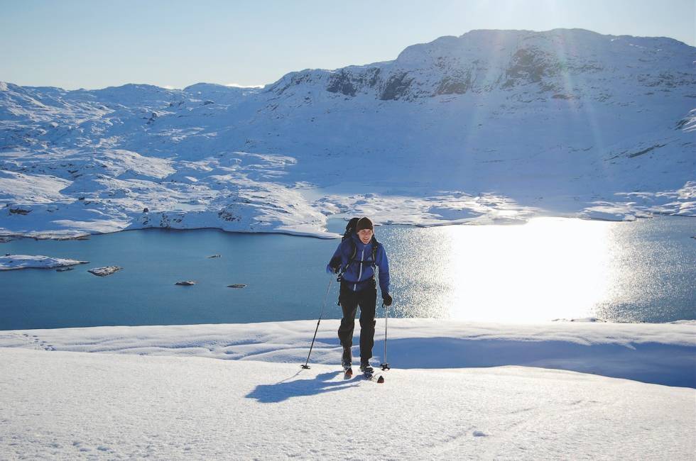 HAUKELISETER: Herfra har du mange muligheter med utgangspunkt i fjellski. Foto: Haukeliseter Fjellfestival haukeliseter