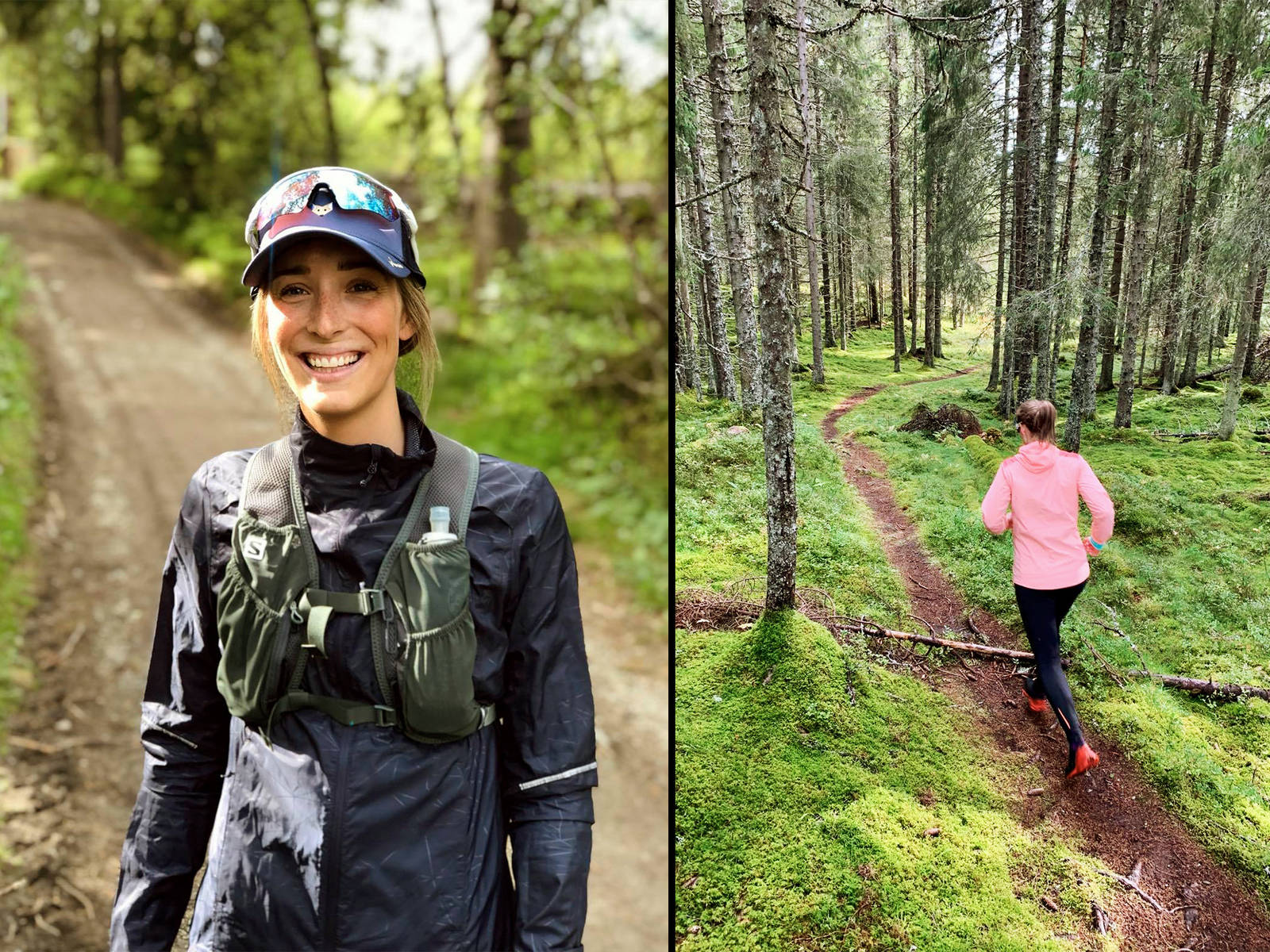 UTENDØRS: Heidi Pallin Aaring foretrekker løping som treningsform og klargjøring til vintersesongen. Heidi Pallin Aaring foretrekker løping som treningsform og klargjøring til vintersesongen.
