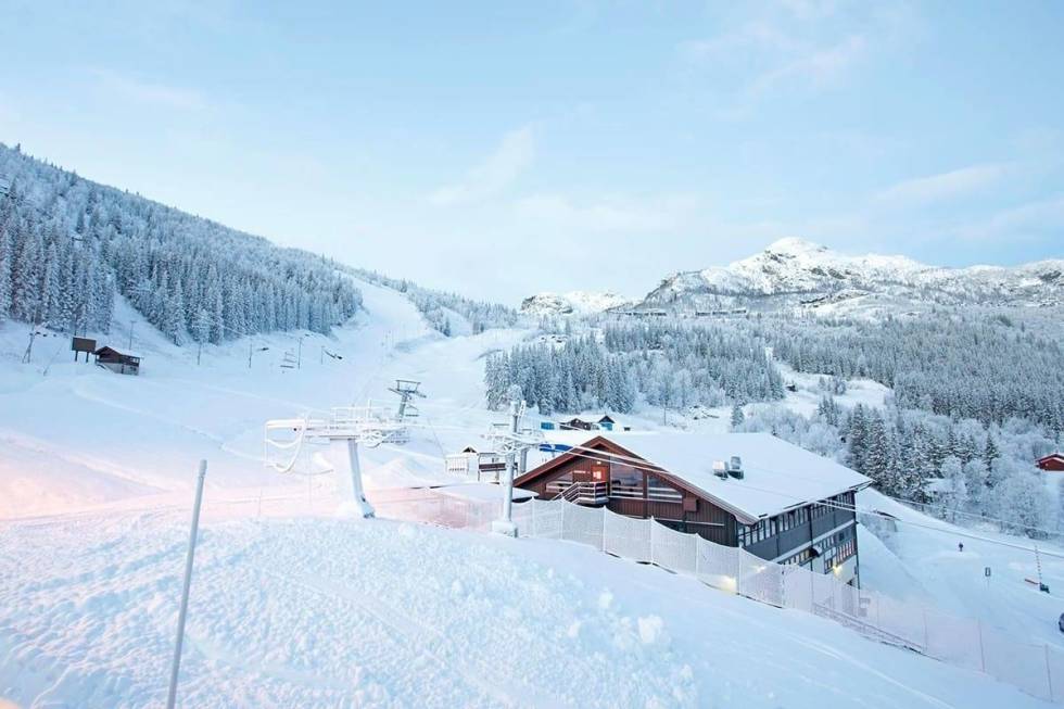 Hele anlegget ligger nordvendt og er herlig kaldt. Foto: Kalle Hägglund hemsedal alpin ski snowboard skistar guide freeride