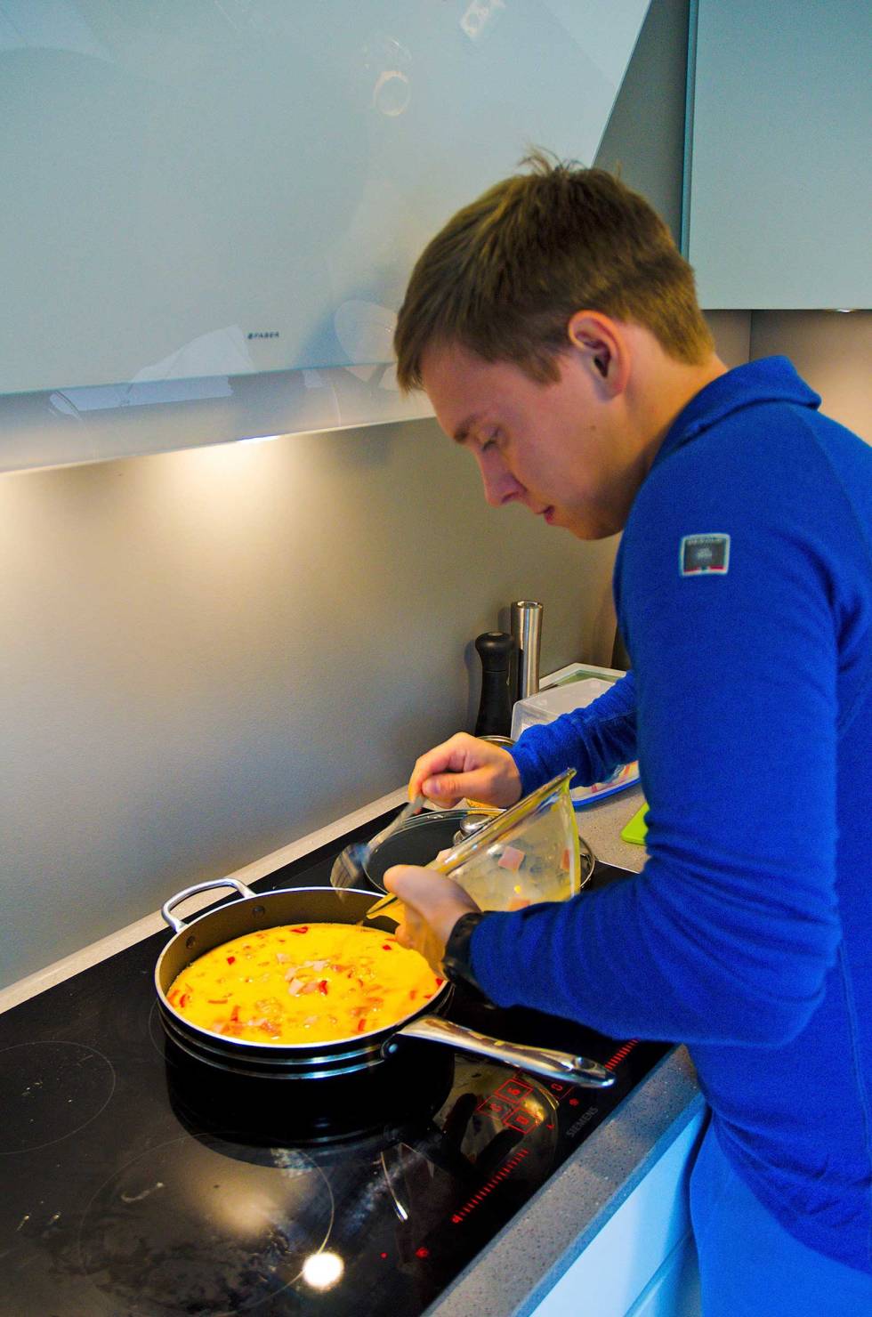Verdens beste: Om ingrediensene totalt er innenfor hva Folkehelseinstituttet klassifiserer som sunn kost, er vel heller tvilsomt. Hjortejakt-5