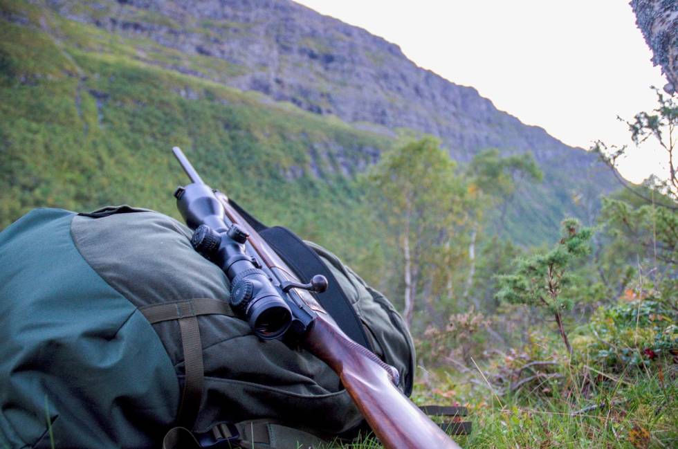 Pittoresk post: De digre fjellene tårner opp som monumenter i den frodige dalen. Forventningene er på topp! Hjortejakt-6