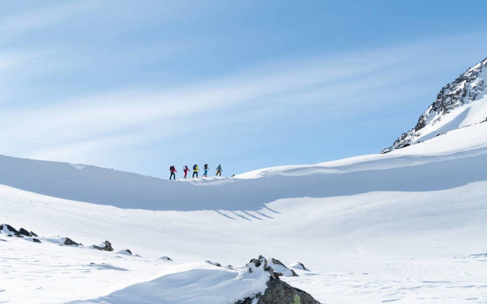 Ingen høgrute. Fra tur opp Besshøe i fjor. Alle som hadde planlagt denne turen nå utebli fra bl.a. Memurubu. Foto: Hans Kristian Krogh Hansen Besshøe jotunheimen utemagasinet