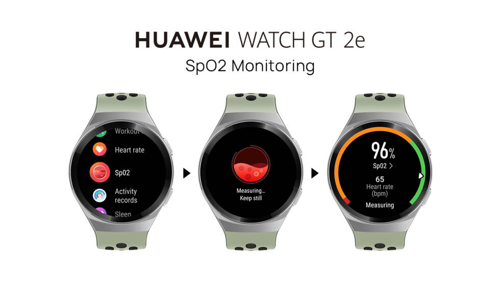 HUAWEI: Også kinesiske Huawei har smartklokker som kan måle blodets oksygen-innhold. Huawei