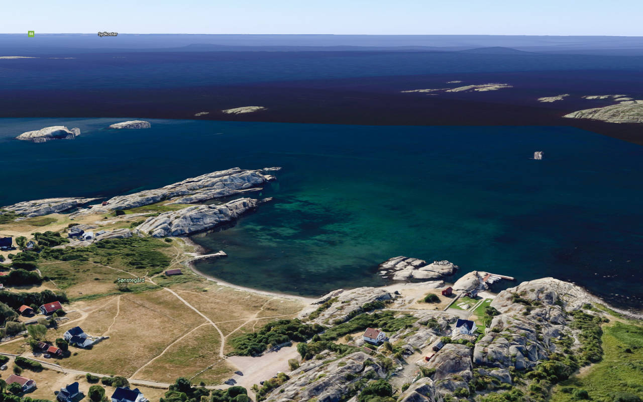 NESTEN VERDENS ENDE: Hvasser gir deg følelsen av å kite og vindsurfe på det store havet. Hvasser gir deg følelsen av å kite og vindsurfe på det store havet.
