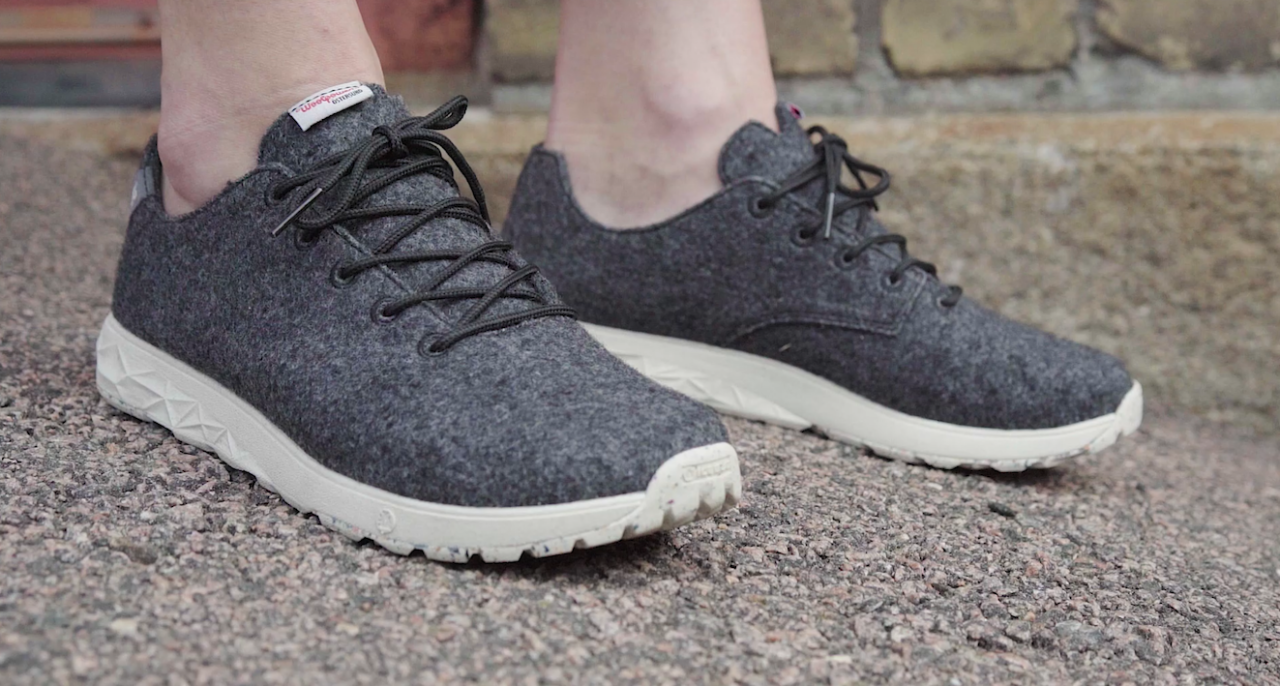 ULL-SNEAKERS: Icebug Eide Woolpower RB9X ble laget i et opplag på 200 skopar, og de ble utsolgt med en gang. icebug eide