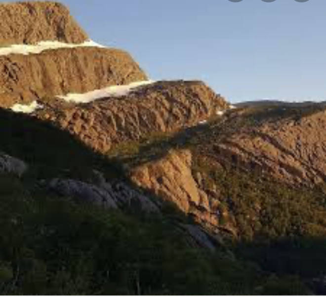 Illustrasjonsbilde av vegger rundt Ålfotbreen Vegger, klatring, Ålfotbreen