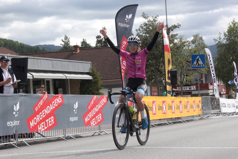 TITTELFORSVARER: Ingvild Gåskjenn vant Tour te Fjells 2019. Hitec-proffen er tilbake for forsvare seieren i år. Foto: Ingeborg Scheve Ingvild Gåskjenn vant Tour te Fjells 2019