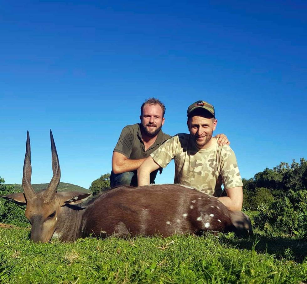 Nok en fantastisk dag i #easterncape med #clarkesafaris. #bushbuck jegerno2