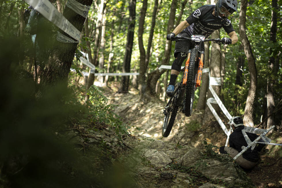 Jesse Melamed fra Canada vant siste runde i Enduro World Series 2020. Foto: Enduro World Series Jesse Melamed Enduro World Series