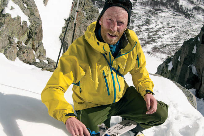 ERFAREN: Jørgen Aamot et tindevegleder i Hemsedal, og kjenner godt til hvordan både klatrere og skifolk forholder seg til snøskredfare. Arkivfoto: Erlend Sande snøskred klatring Jørgen Aamot