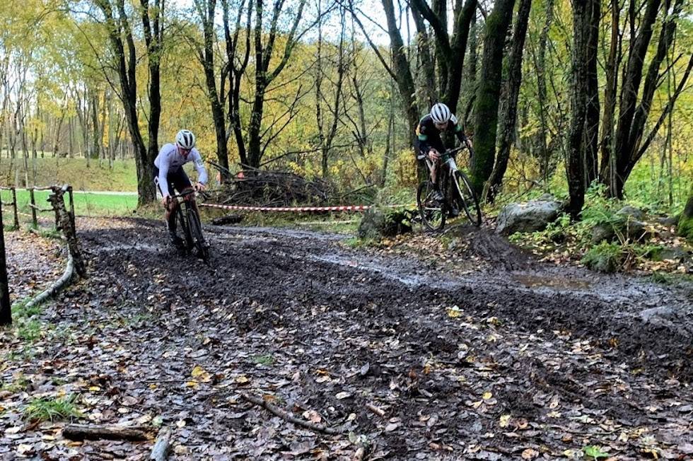 DUELL: Johan Ravnøy (til venstre) og Sebastian Dreyer Heldahl kjempet om seieren i Sandnes Pokal. Foto: Arrangøren Johan Ravnøy og Sebastian Dreyer Heldahl Sandnes Pokal
