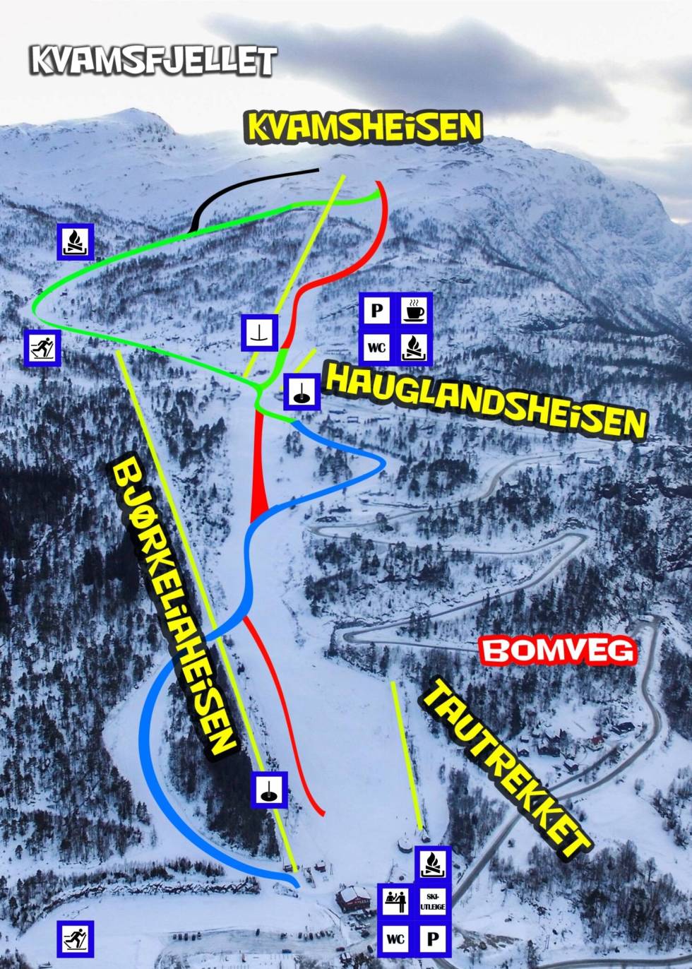 Jølster skisenter har spandert på seg en skikkelig kul font! Jølster skisenter randonee topptur alpin ski snowboard skistar guide freeride