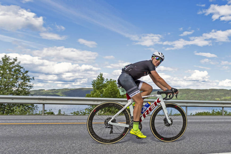 SOLID: Orset kjørte solo fra Olavsgård da han vant Trondheim- Oslo i fjor. Foto: Ola Morken. jonas orset