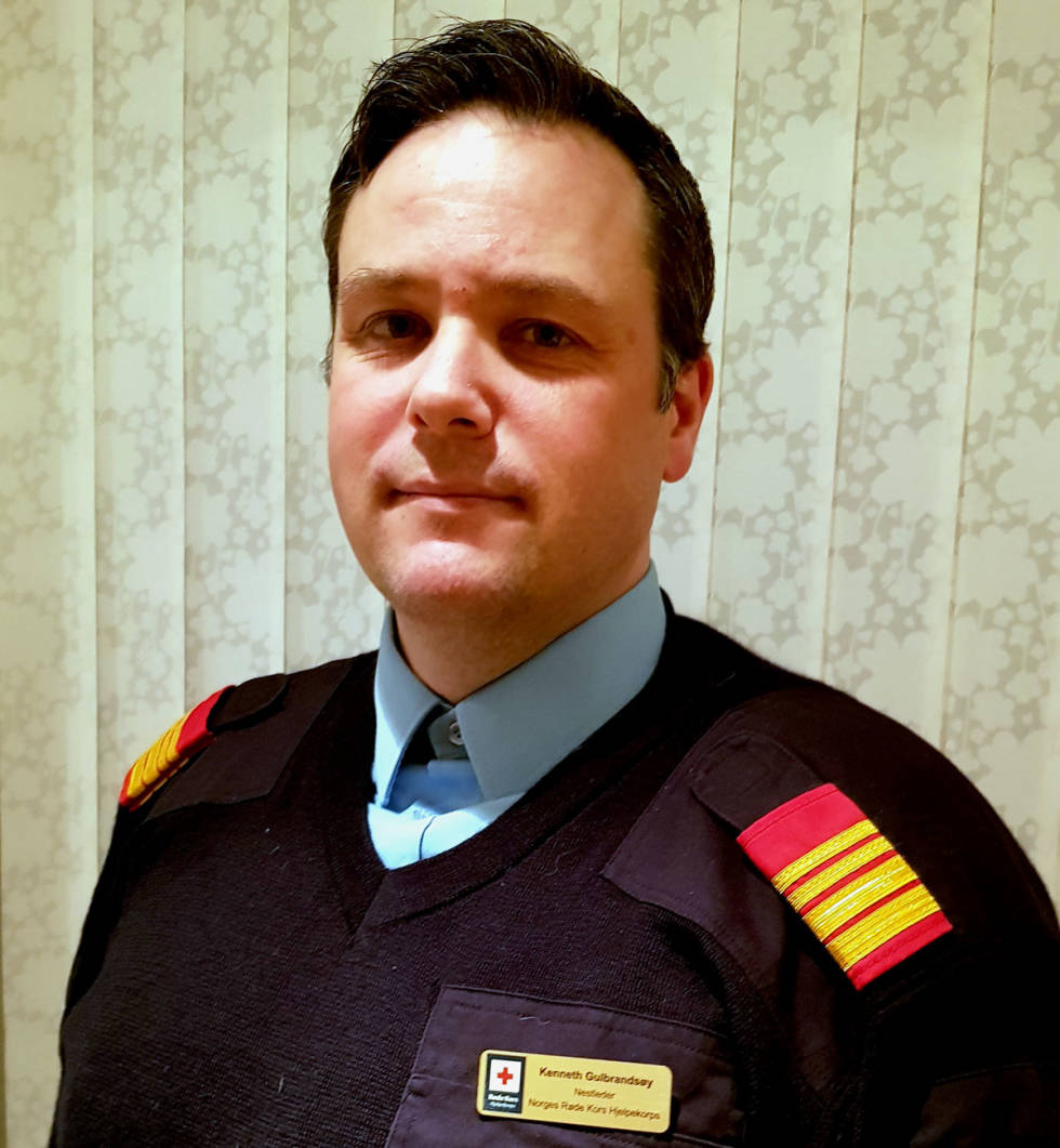 Kenneth Gulbrandsoy er nestleder i landsrådet for hjelpekorps. Foto: Privat kenneth-gulbrandsoy-crop