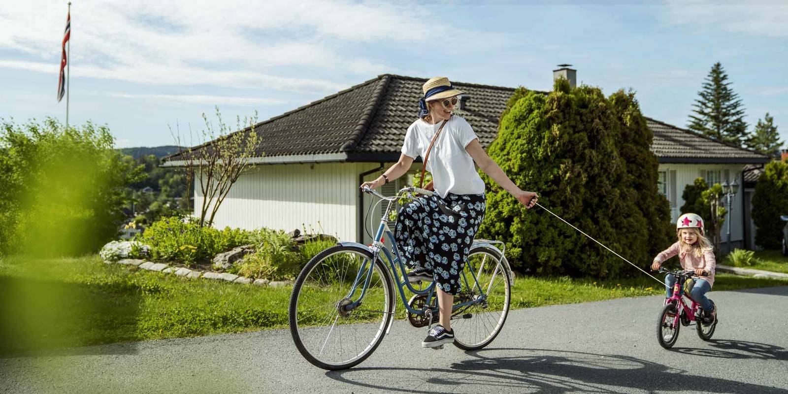 ALLSIDIG: Produktet skal gjøre både tur- og transportsykling enklere.Foto: Kidreel kidreel