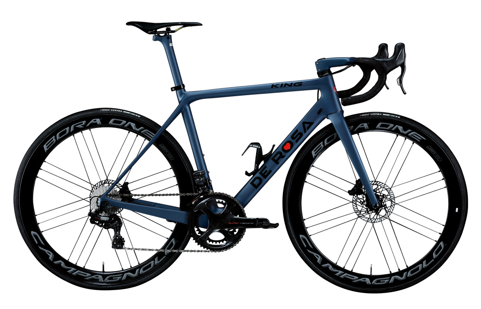 KONGESYKKEL: De Rosa KING er en del av merkets Black Label-kolleksjon som produseres i sin helhet i Italia. De Rosa King