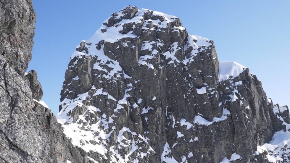 Klovtinden på Sunnmøre. Foto: Signar André Nilsen klovtinden