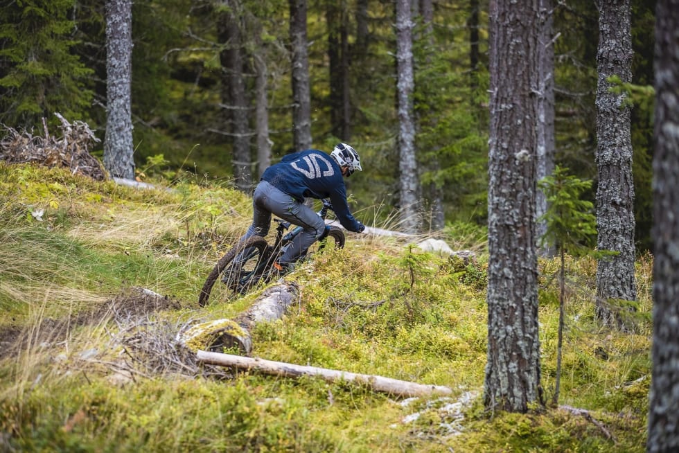 Knut Røhme på vei mot pallen. Foto: Pål Westgaard