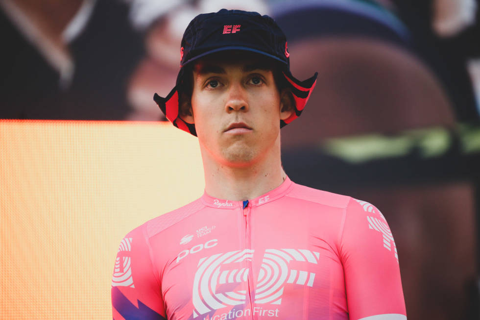 FORLATER EF: Halvorsen har kontraktstid med EF Procycling ut 2021, men er fristilt fra nyttår. Foto: Cor Vos. kristoffer-halvorsen-5
