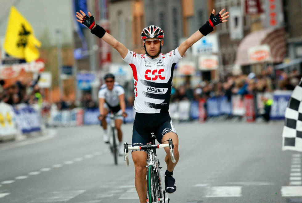 STOR SEIER: Kurt Asle Arvesens seier i E3 Prijs Vlaanderen var en stor skalp for nordmannen. Foto: Cor Vos kurt asle arvesen e3 prijs vlaanderen