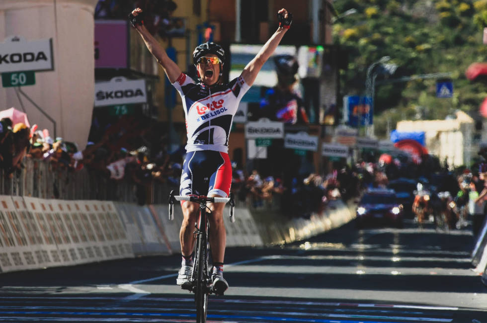 ERFAREN: Lars Bak har primært vært tempoholder, men vant en etappe under Giro d'Italia i 2012. Foto: Cor Vos. lars-bak-2-2