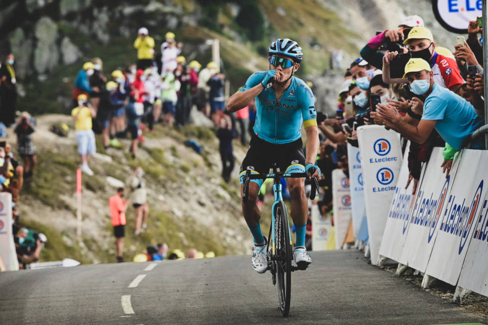 KLATREMUS: Miguel Angel Lopez vant den hardeste av årets Tour de France-etapper. Signaturen hans er ennå ikke bekreftet. Foto: Cor Vos. miguel angel lopez