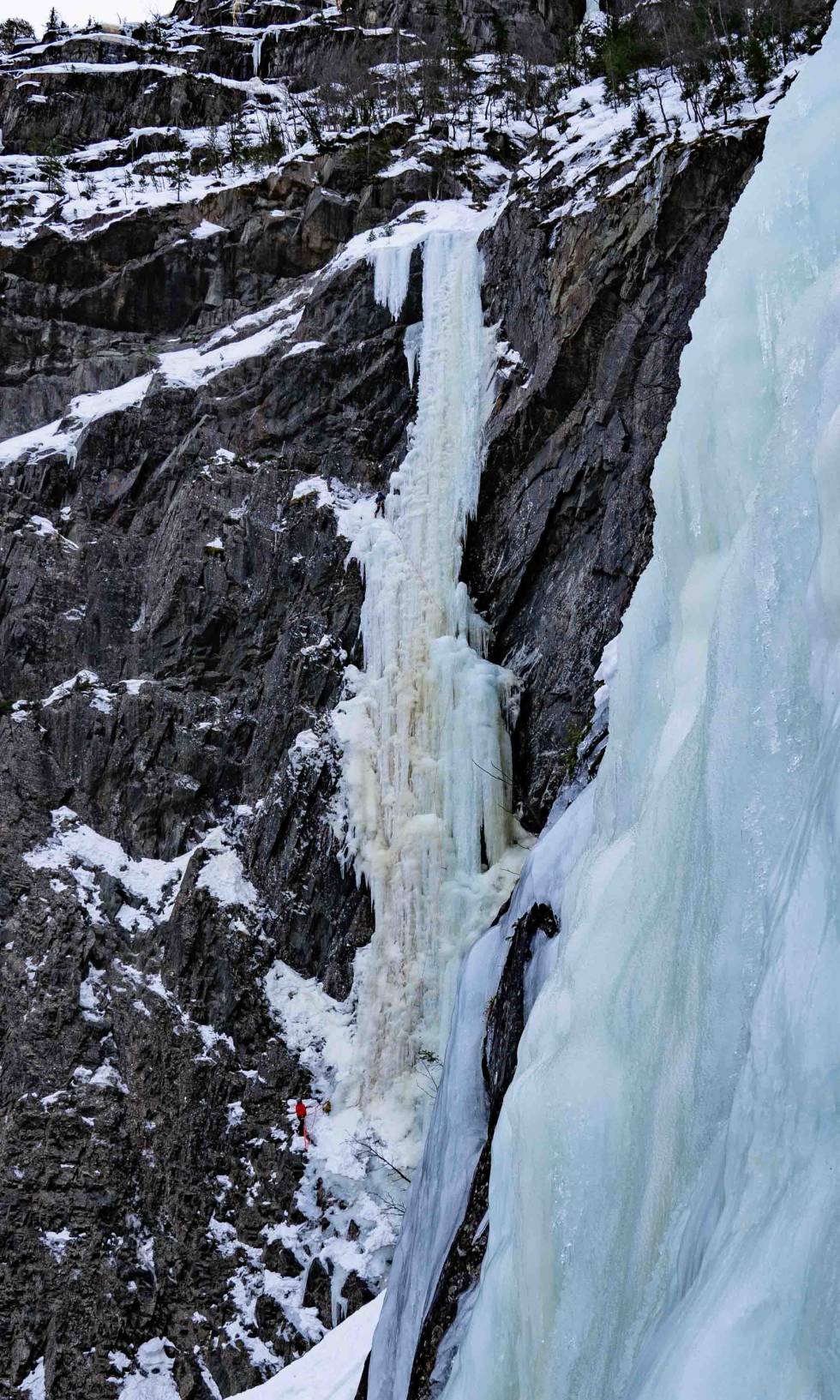 Fra Trappfoss mot Juvsøyla. Foto: Lars Petter Jonassen LPJ06553
