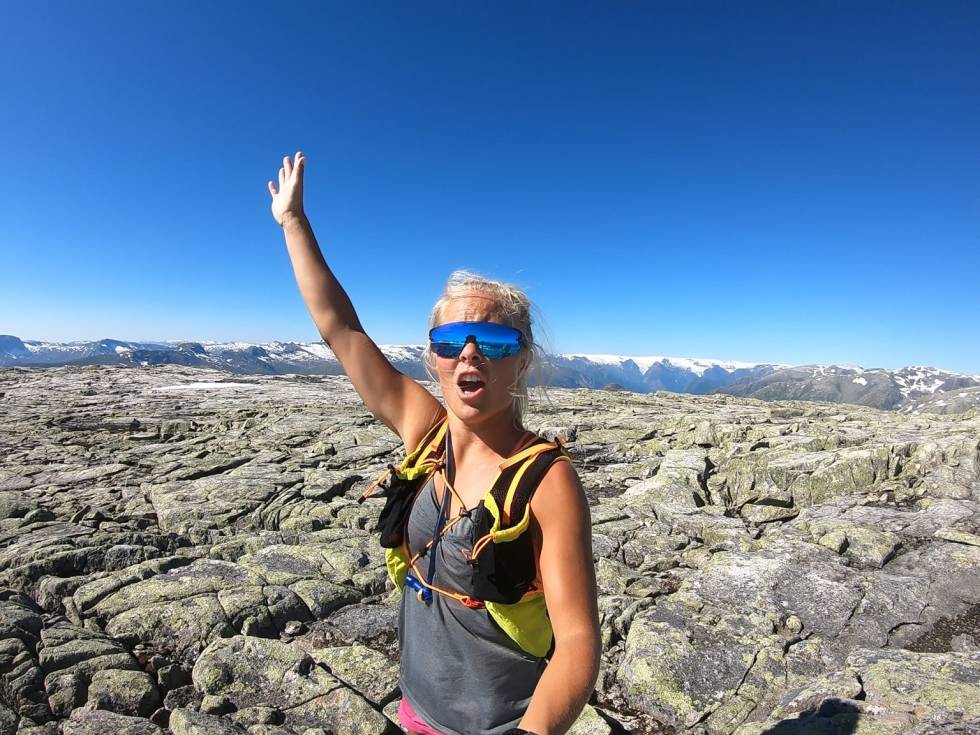 UTEN GORETEX: Malene Haukøy foretrekker å løpe med myke sko uten Goretex. Malene Haukøy