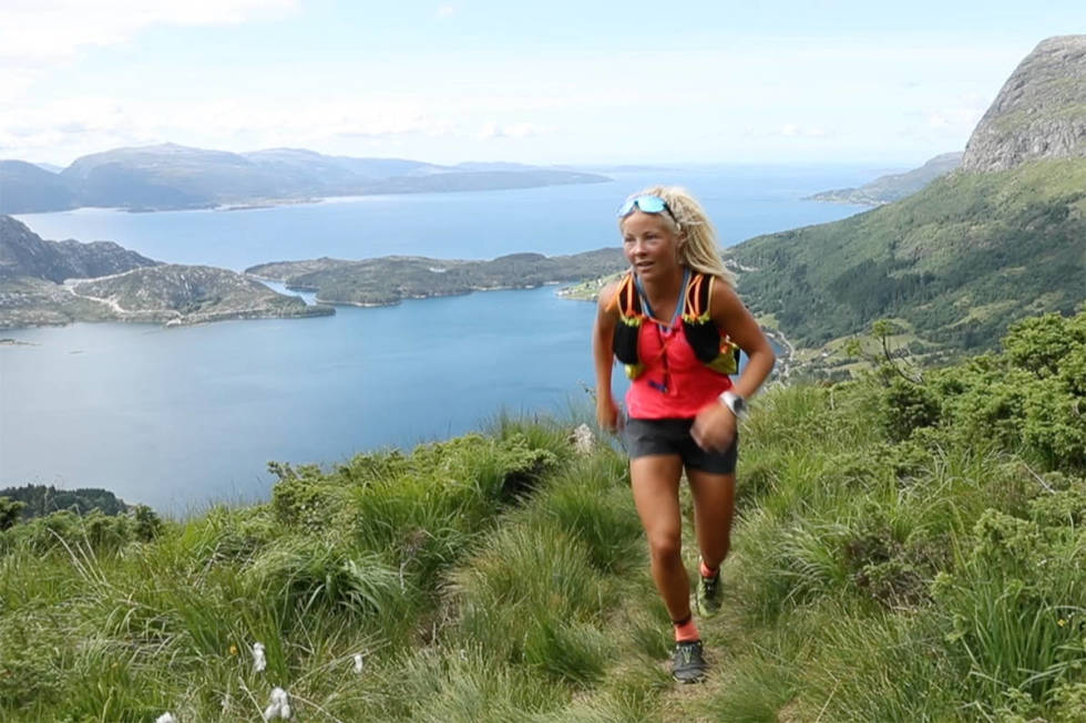 FJELLØPER: Malene Haukøy tilbringere flere timer i fjellet med løpesko på beina enn de fleste av oss. Malene Haukøy