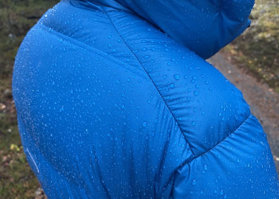 Preller av: Vi holdt oss tørre i Mammut Eigerjoch Pro IN Hooded Jacket, på tross av massivt med regn. Mammut Eigerjoch Pro IN Hooded Jacket- ann