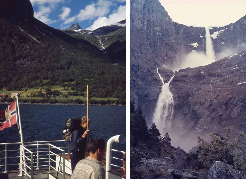 mardøla eikesdalen MARDØLA 1970: Bildet til høyre er fra noen år tidligere. Foto: Vidar Halaas
