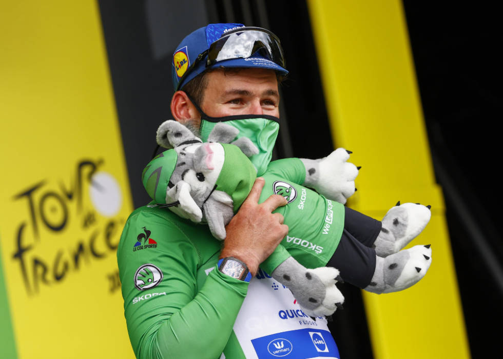 TILBAKE I GRØNT: Dette århundrets største spurter kan igjen ikle seg Tour de Frances grønne spurttrøye. Foto: Cor Vos mark cavendish, tour de france(1)