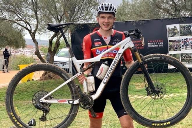 Martin Røste Omdahl avsluttet Andalucia Bike Race med sin beste etappe. Foto: Ole Werner Omdahl Martin Røste Omdahl i Andalucia Bike Race