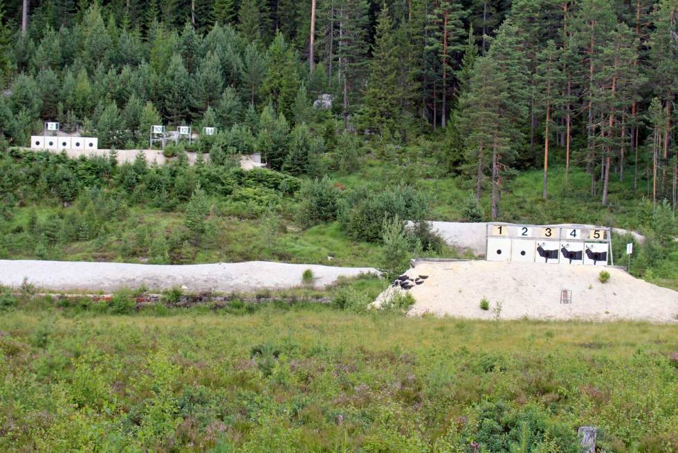 Mengdetrening: Bruk skytemulighetene som din bane gir, og varier både med omsyn til blinker og avstand. Match-og-treningspatroner-5