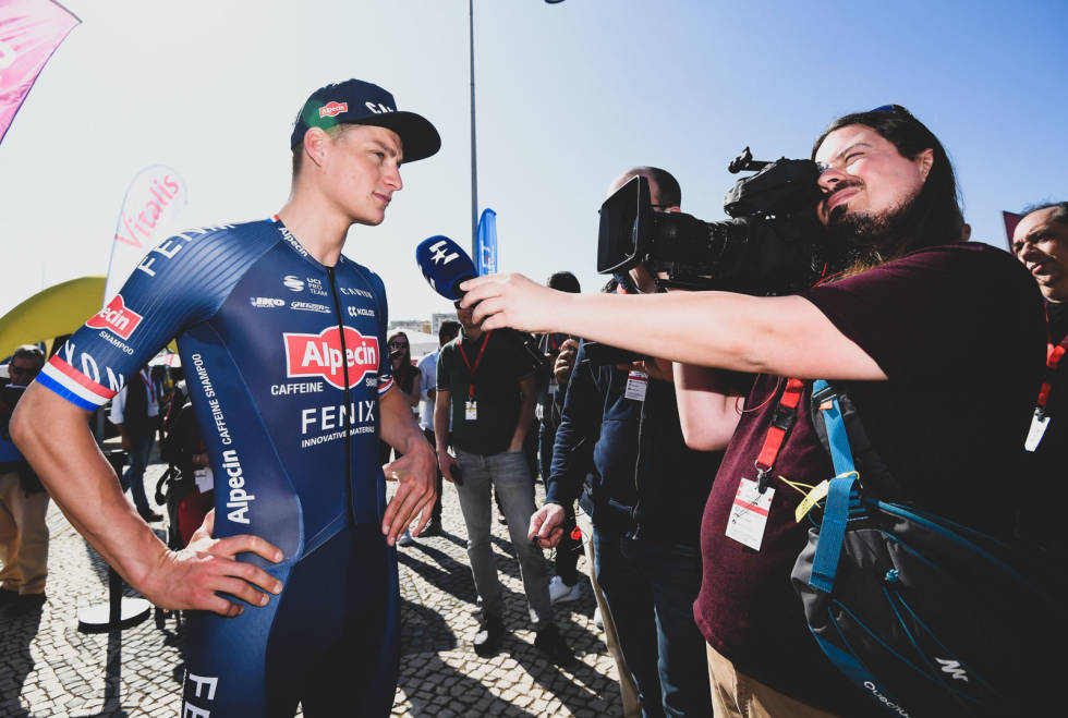 RITTPAUSE: Van der Poel har kun kjørt ett ritt i år, Volta ao Algarve. Foto: Cor Vos. mathieu van der poel