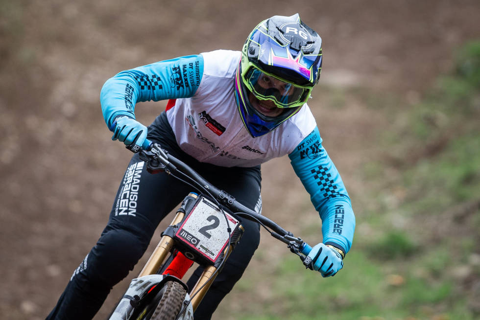 VERDENSCUPVINNER: Unge Matt Walker tok sammenlagtseieren i årets verdenscup uten å vinne et eneste ritt. Foto: Uci Matt Walker