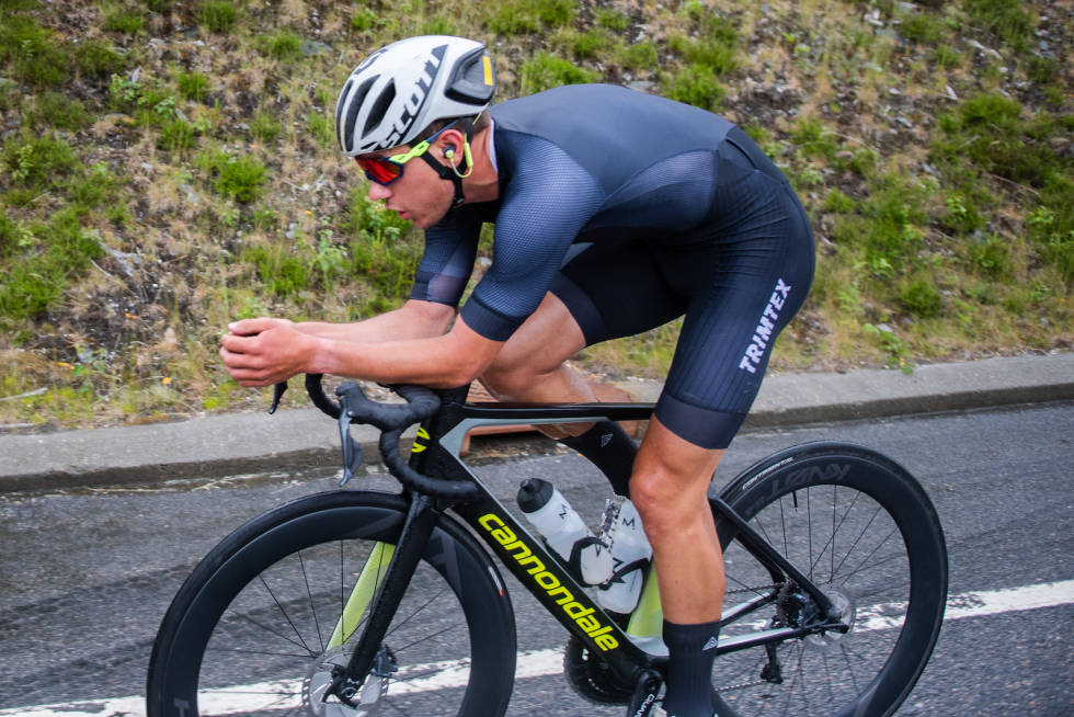 NESTEN: Mikal Iden måtte nøye seg med andreplass i Grandpa Grand Prix. Foto: Cecilie Christensen Mikal Iden i Grandpa Grand Prix