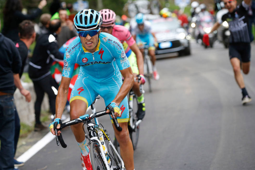 HERJET: I 2015 var det Mikel Landa som dominerte i fjellene. Foto: Cor Vos mikel landa giro d'italia favoritter 2021