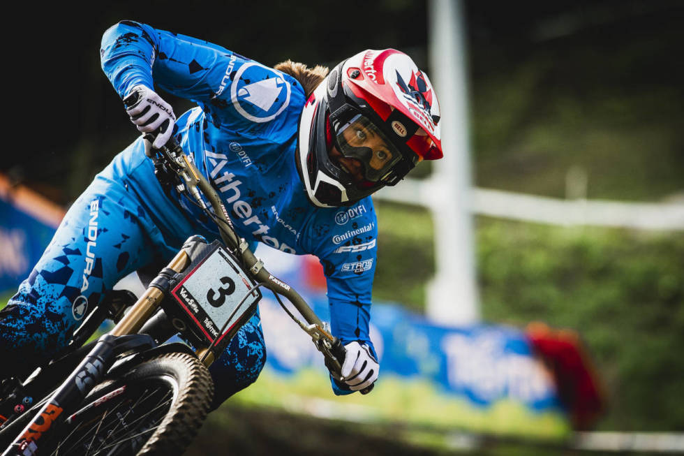 FAVORITT: Mille Johnset har gjort det bra både i Lenzerheide og Monte Sainte Anne tidligere. Nå har begge verdenscupene der blitt avlyst. Foto: Sven Martin Mille Johnset