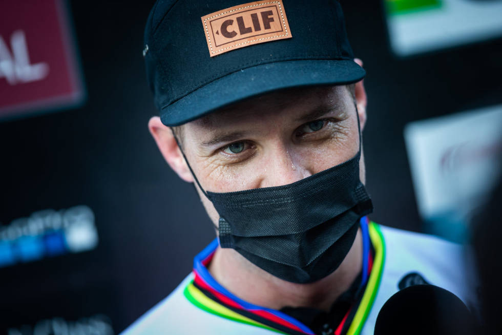 SNART 40: I 2021 fyller Greg Minnaar 40 år. Mye tyder på at han vil kjempe om verdenscupseiere også da. Foto: Uci GREG Minnaar