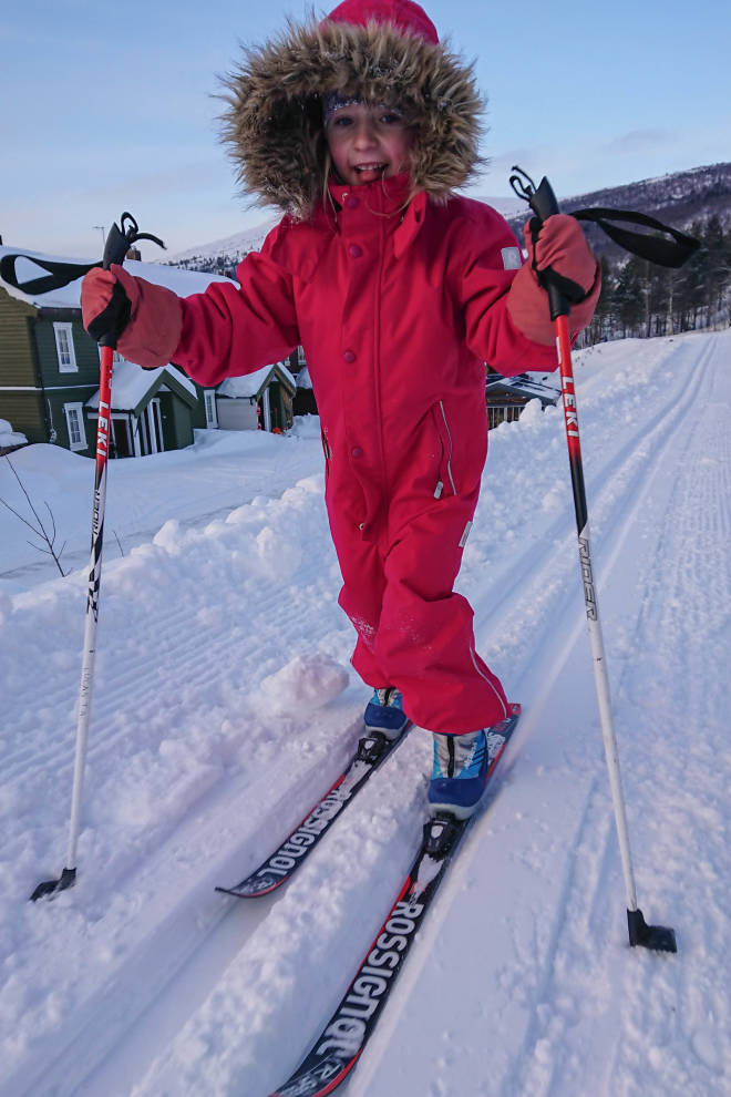 MORKENLØYPA: En populær turløype for store og små på Bjorli. Foto: Matti Bernitz Pedersen Morken-løypa bjorli