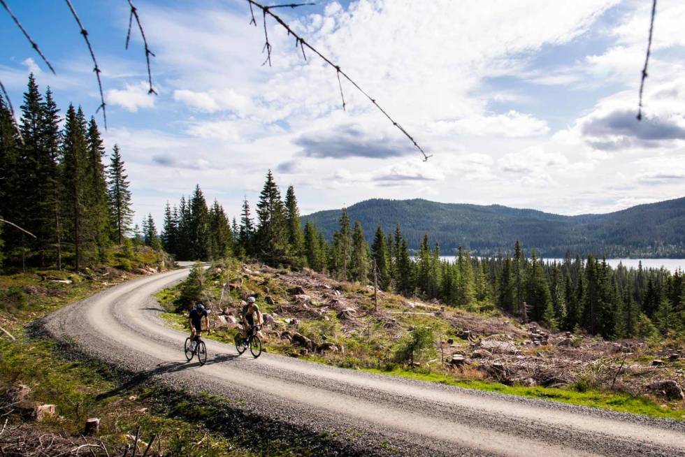 VIDSYN: Utsikt over Store Svartungen, på vei mot dagens høyeste punkt. MSR Bikepackinglores-4
