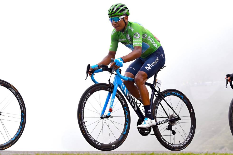 BLIR HOS CANYON: Nairo Quintana bytter lag, men vil fortsatt ha en Canyon Ultimate. Foto: Cor Vos. Nairo Quintana